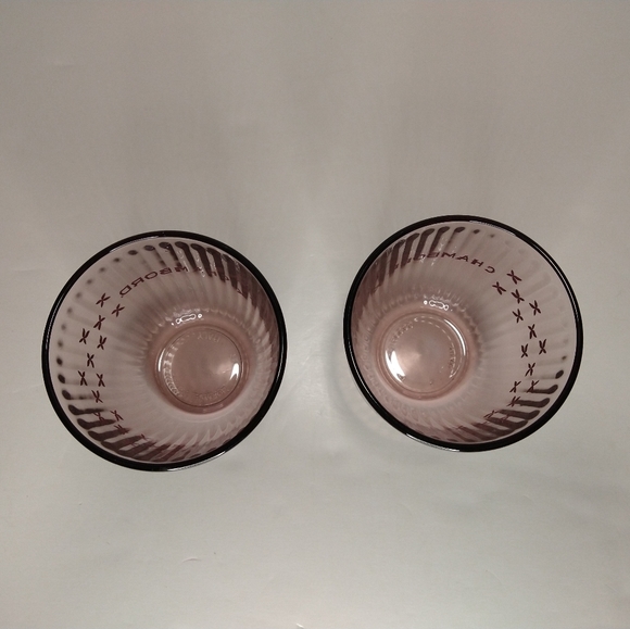 Chambord glass set of 2 Bormioli Italy NWOT - Picture 3 of 7